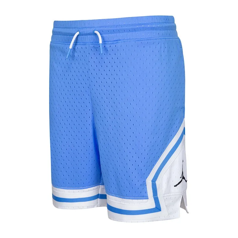 AIR JORDAN DIAMOND MESH SHORT AZUL (JUNIOR)