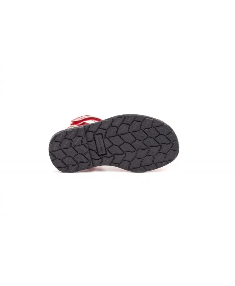 Avarca Menorquinas Niñas Velcro Acolchada