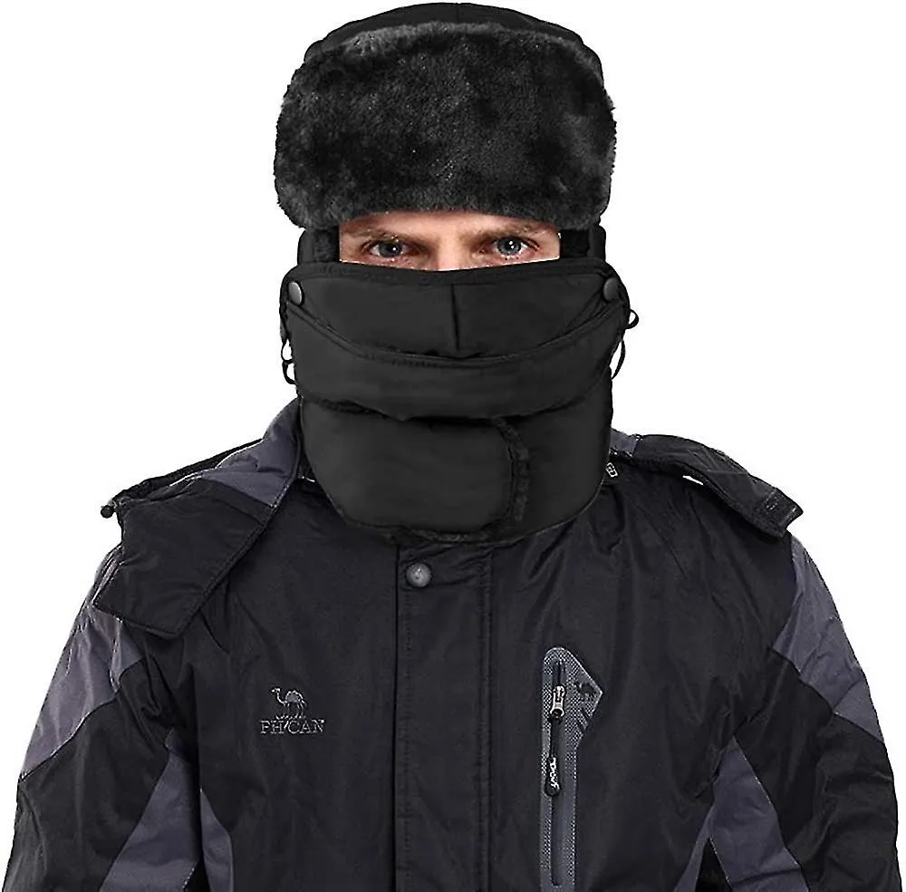 Aviator Hat, Winter Outdoor Sporty Hat, Fur, Unisex