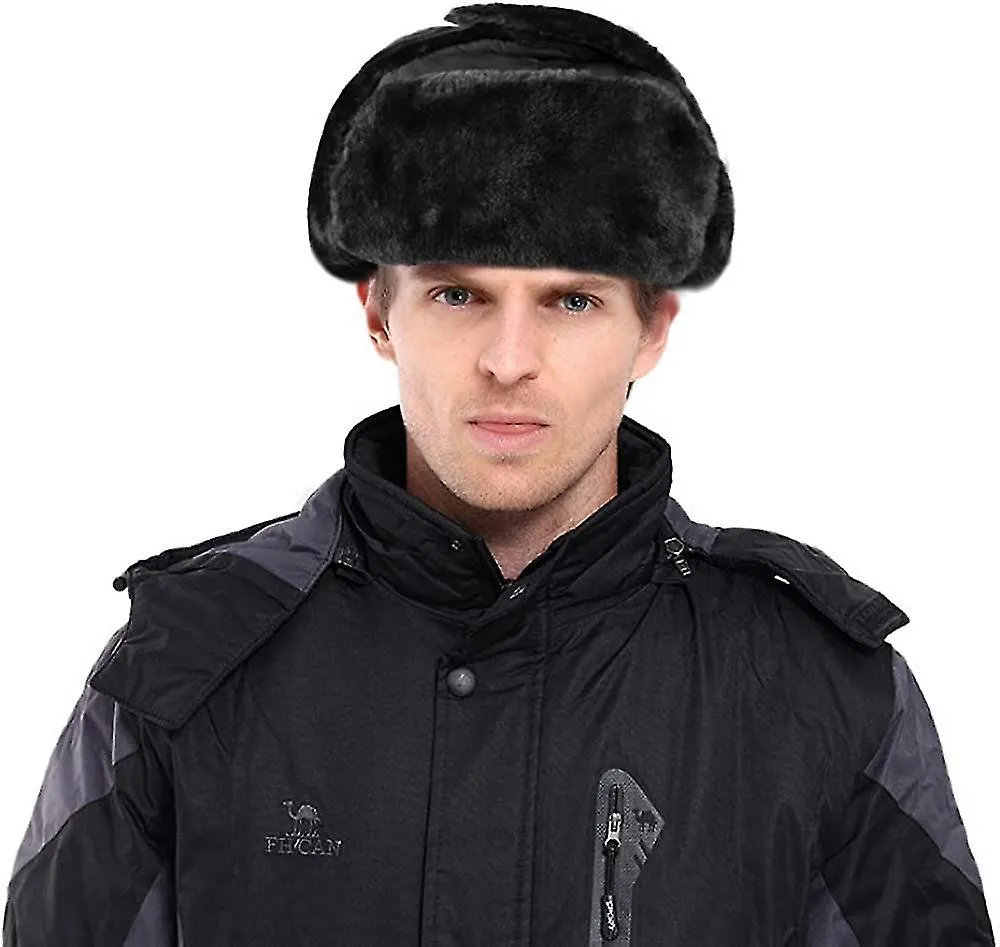Aviator Hat, Winter Outdoor Sporty Hat, Fur, Unisex