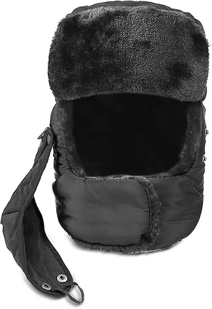 Aviator Hat, Winter Outdoor Sporty Hat, Fur, Unisex