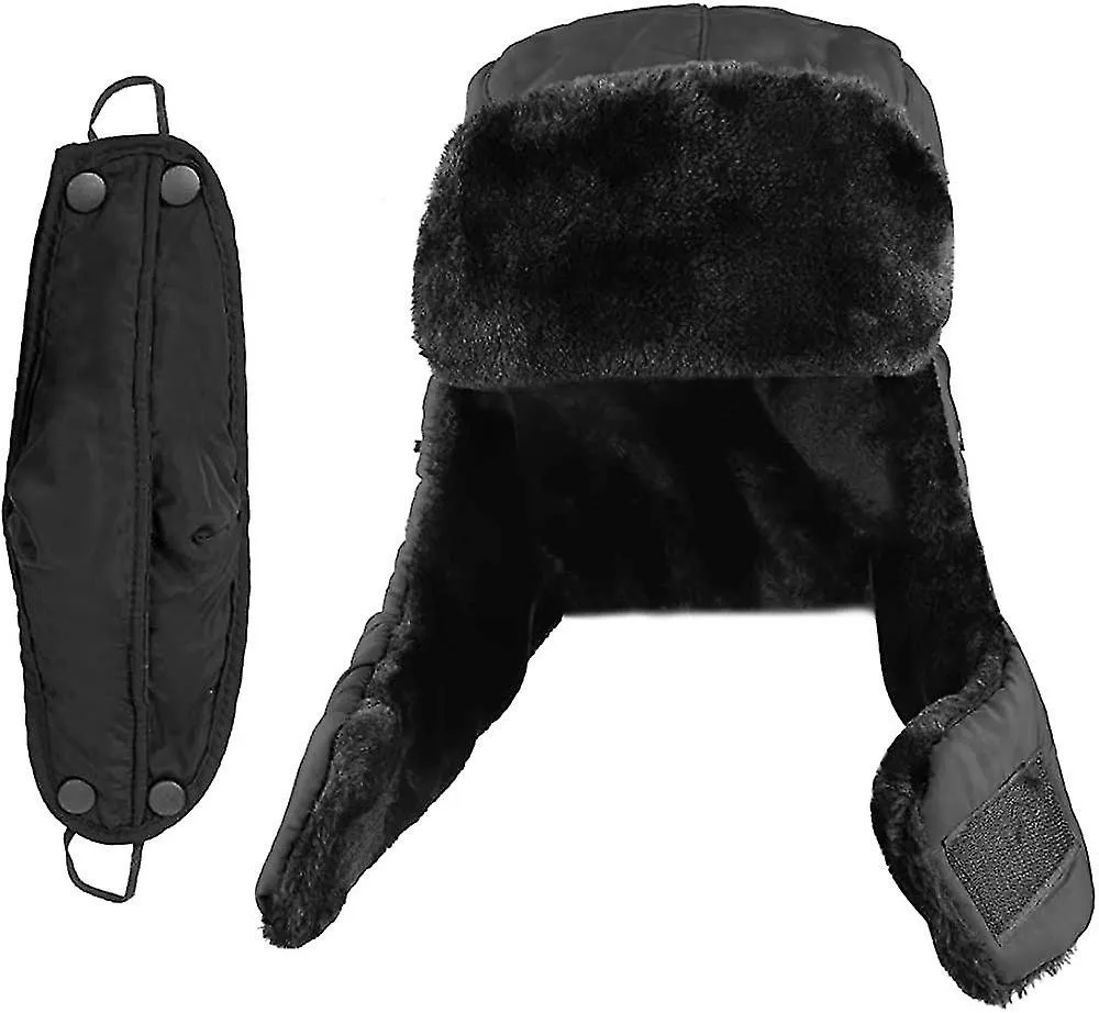 Aviator Hat, Winter Outdoor Sporty Hat, Fur, Unisex