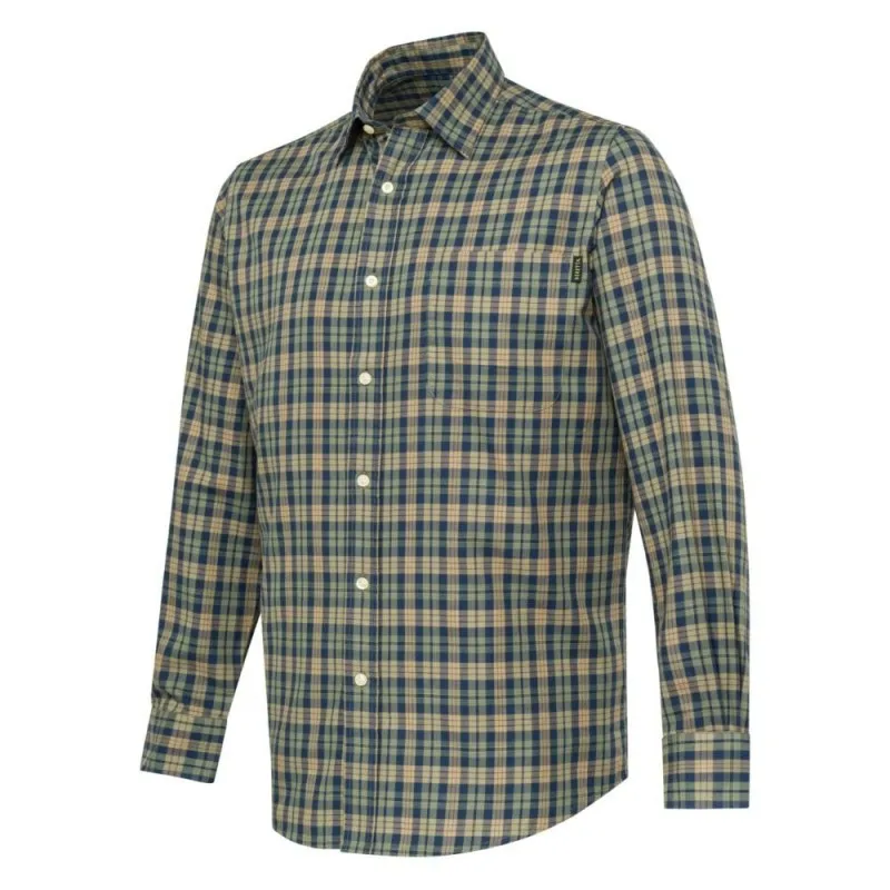 Beretta Camisa Bryggen Blue & Sand Check