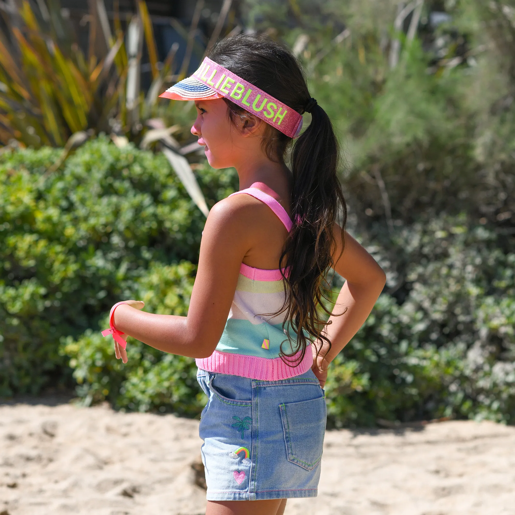 BILLIEBLUSH Camiseta de tirantes a rayas