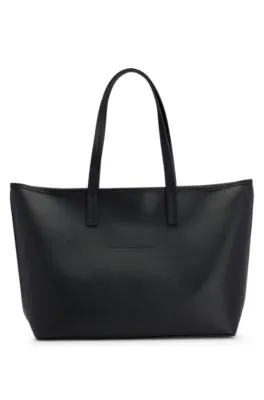 Bolso estilo shopper de piel sintética con bolsito interior desmontable