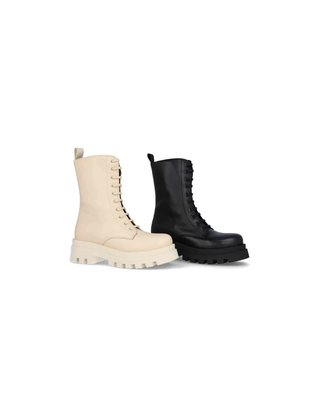 Botines militares planta gel