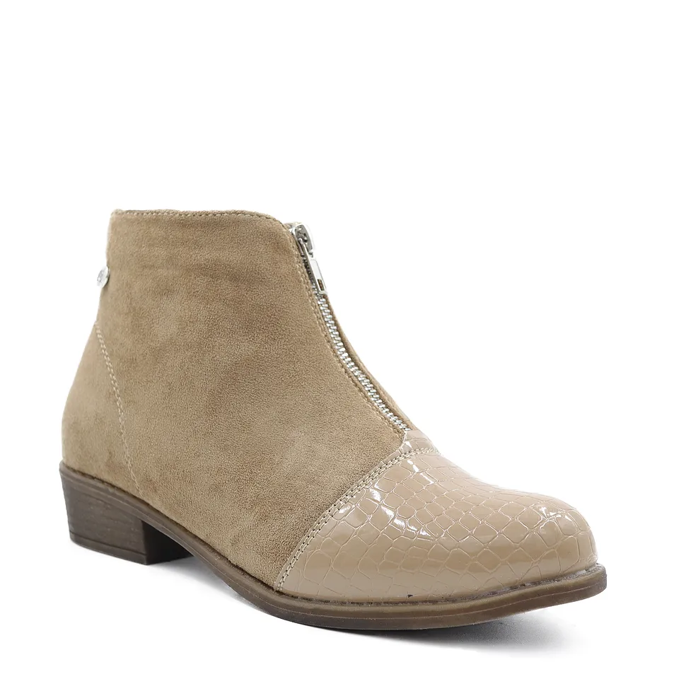 Botín Mujer Khaki Casual 090