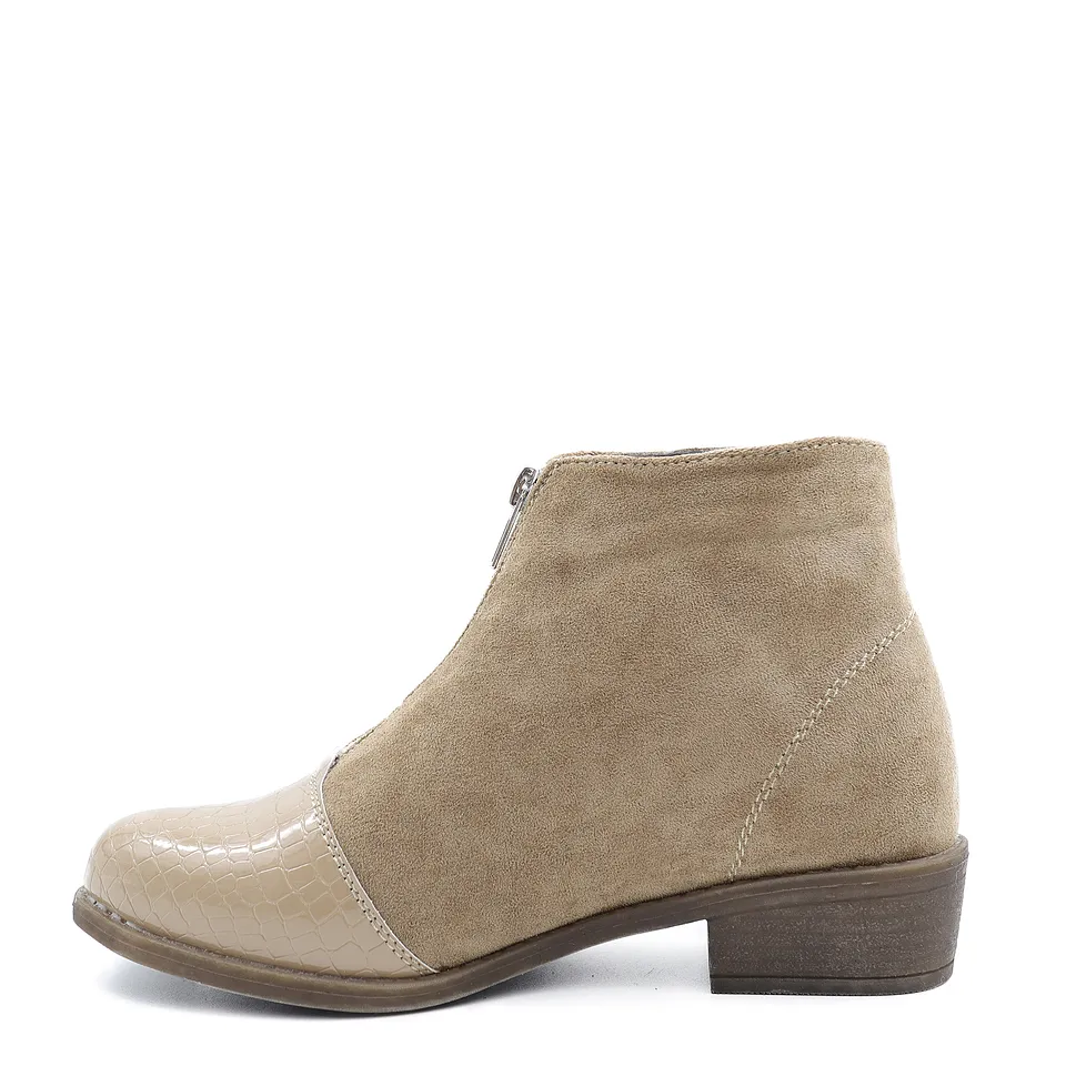 Botín Mujer Khaki Casual 090