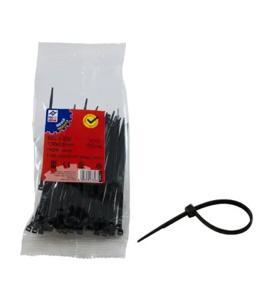 Brida nylon negra b/100 PROFER TOP 3,5x280mm PT0067..