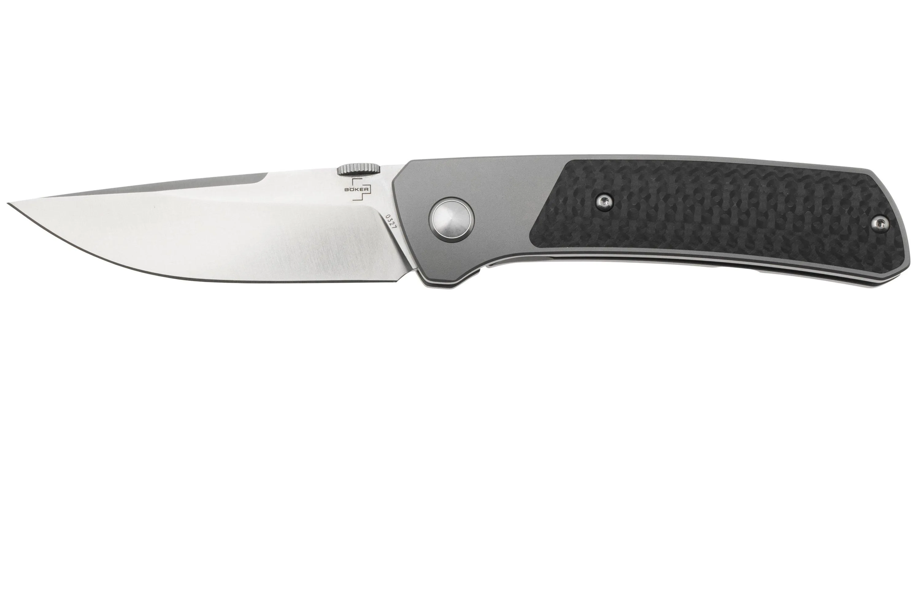 Böker Plus Conductor 01BO514, S35VN, Carbon Fiber, navaja, Brian Efros design