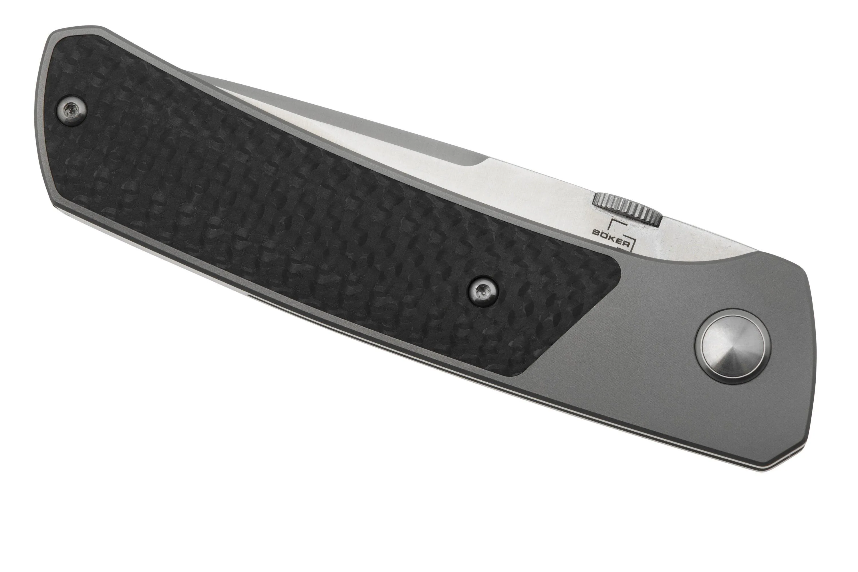 Böker Plus Conductor 01BO514, S35VN, Carbon Fiber, navaja, Brian Efros design