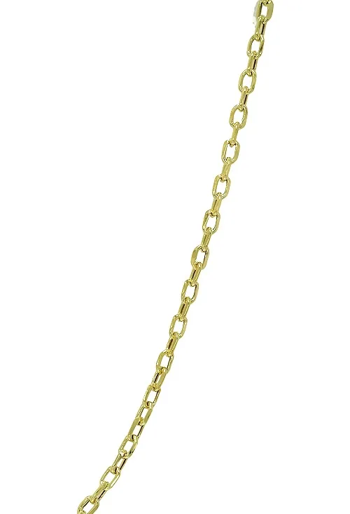 CADENA ORO 9 KILATES ESLABONES FORZADOS 50 CM 296_9K60401250