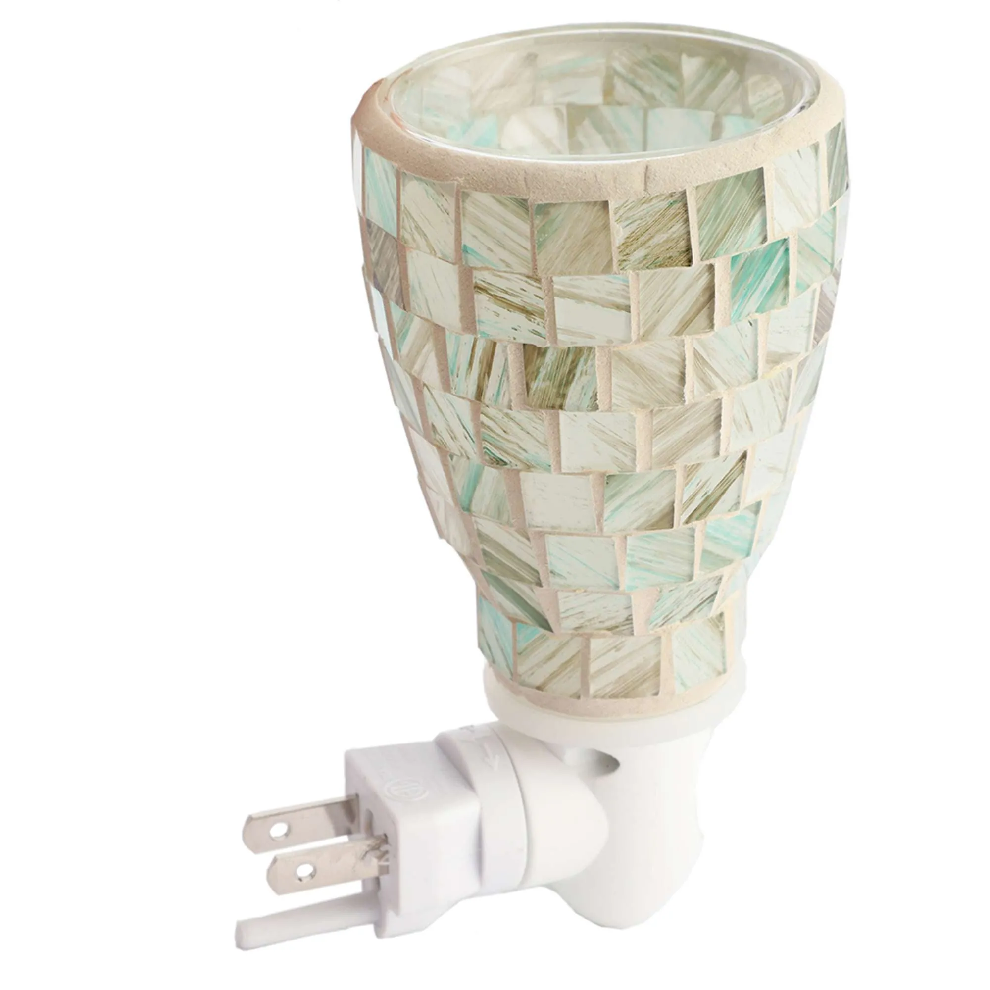 Calentador De Esencia En Cubo Sea Glass