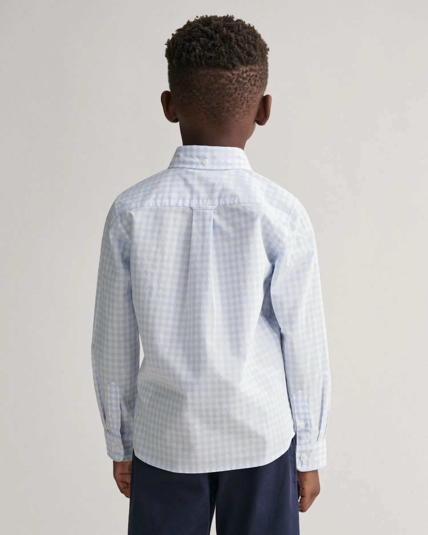 Camisa de popelina a cuadros Vichy Shield Kids