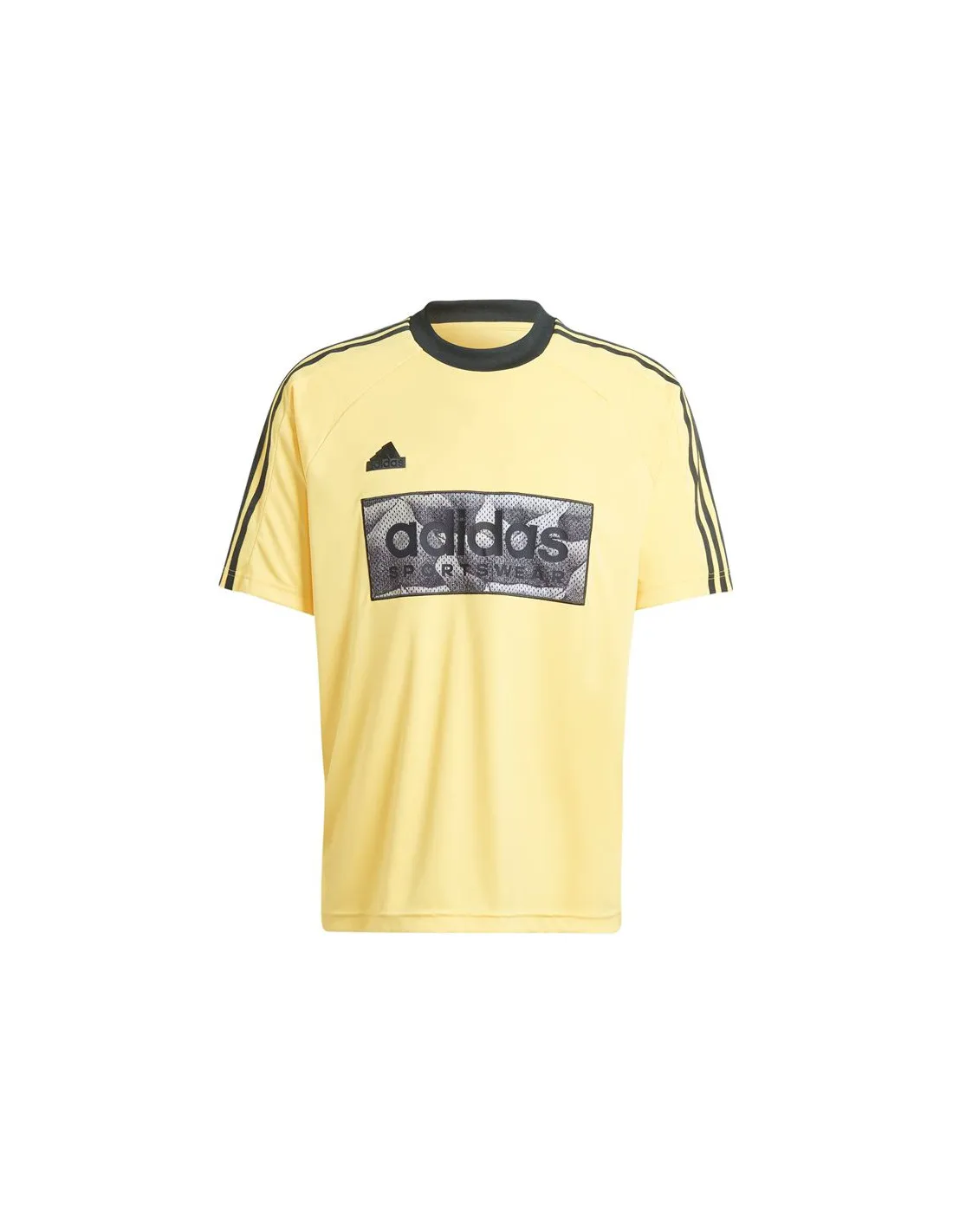 Camiseta adidas Tiro Aop  Hombre Amarillo