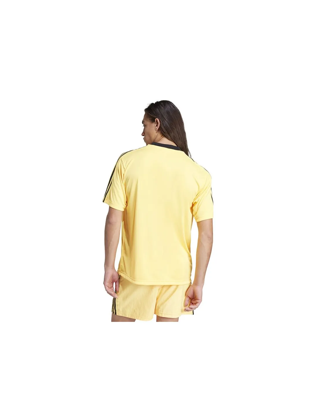 Camiseta adidas Tiro Aop  Hombre Amarillo