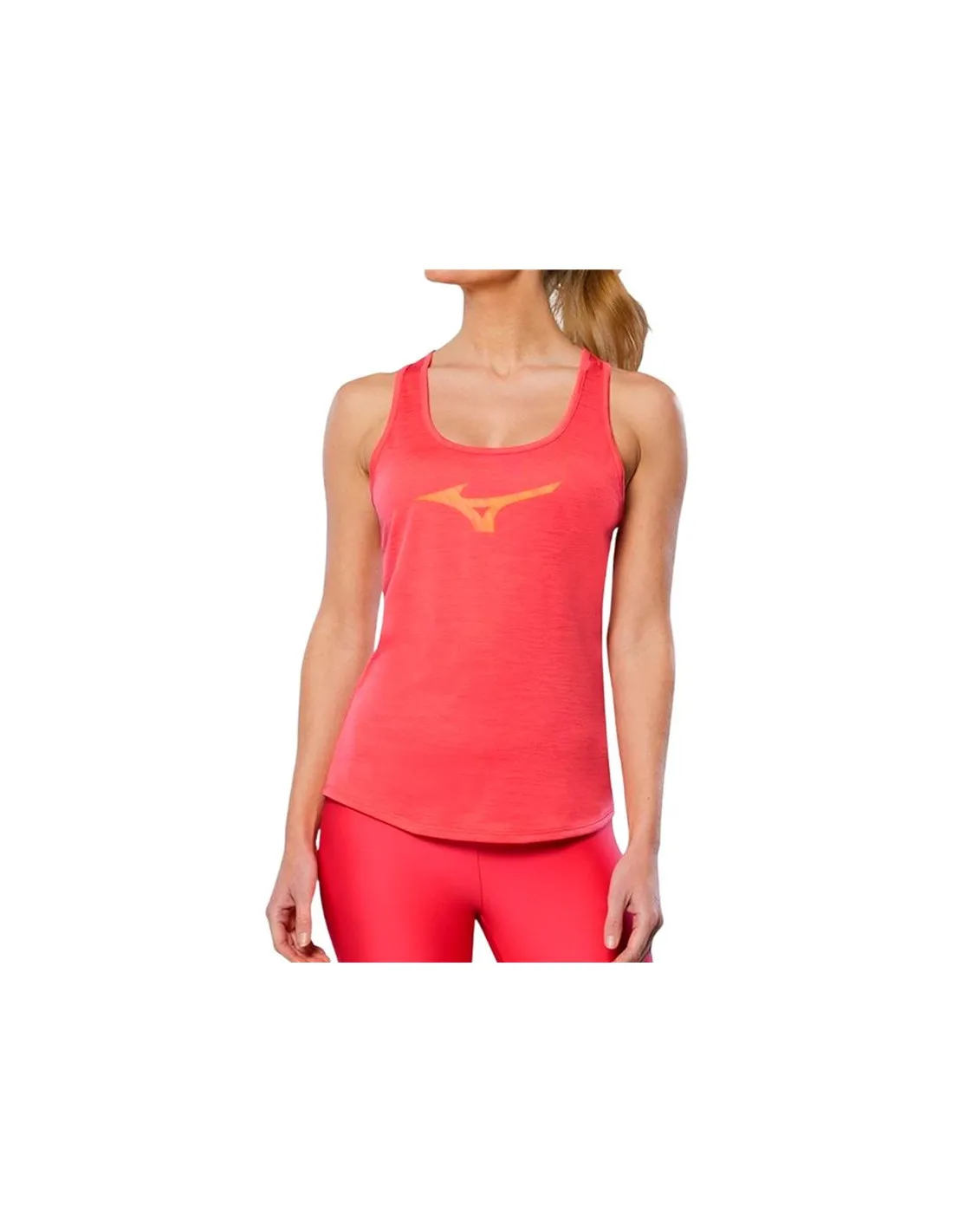 Camiseta de Running Mizuno Impulse Core Rb Mujer Rojo