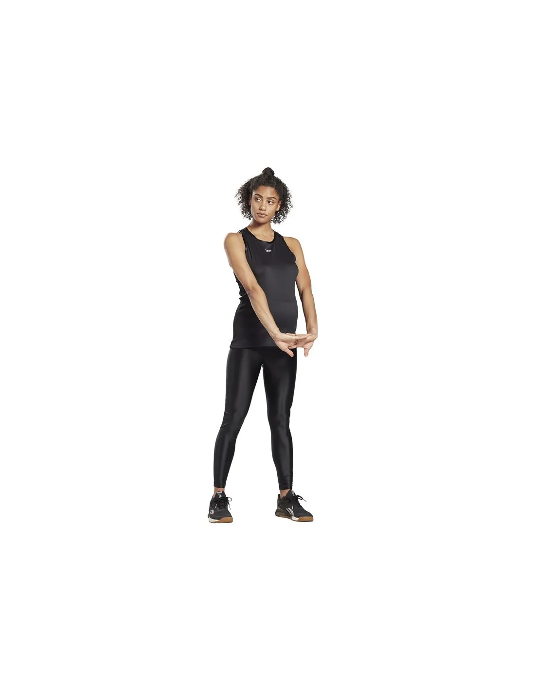 Camiseta Fitness Reebok Studio Maternity Restorative Tirantes