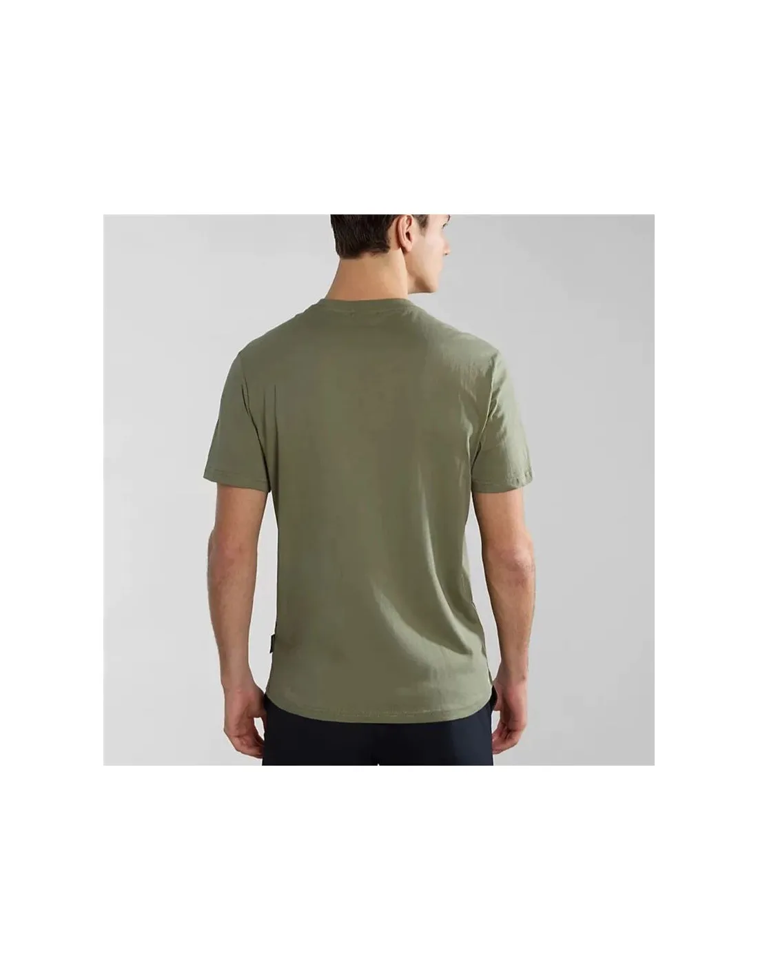 CAMISETA NAPAPIJRI SAYLMER VERDE HOMBRE