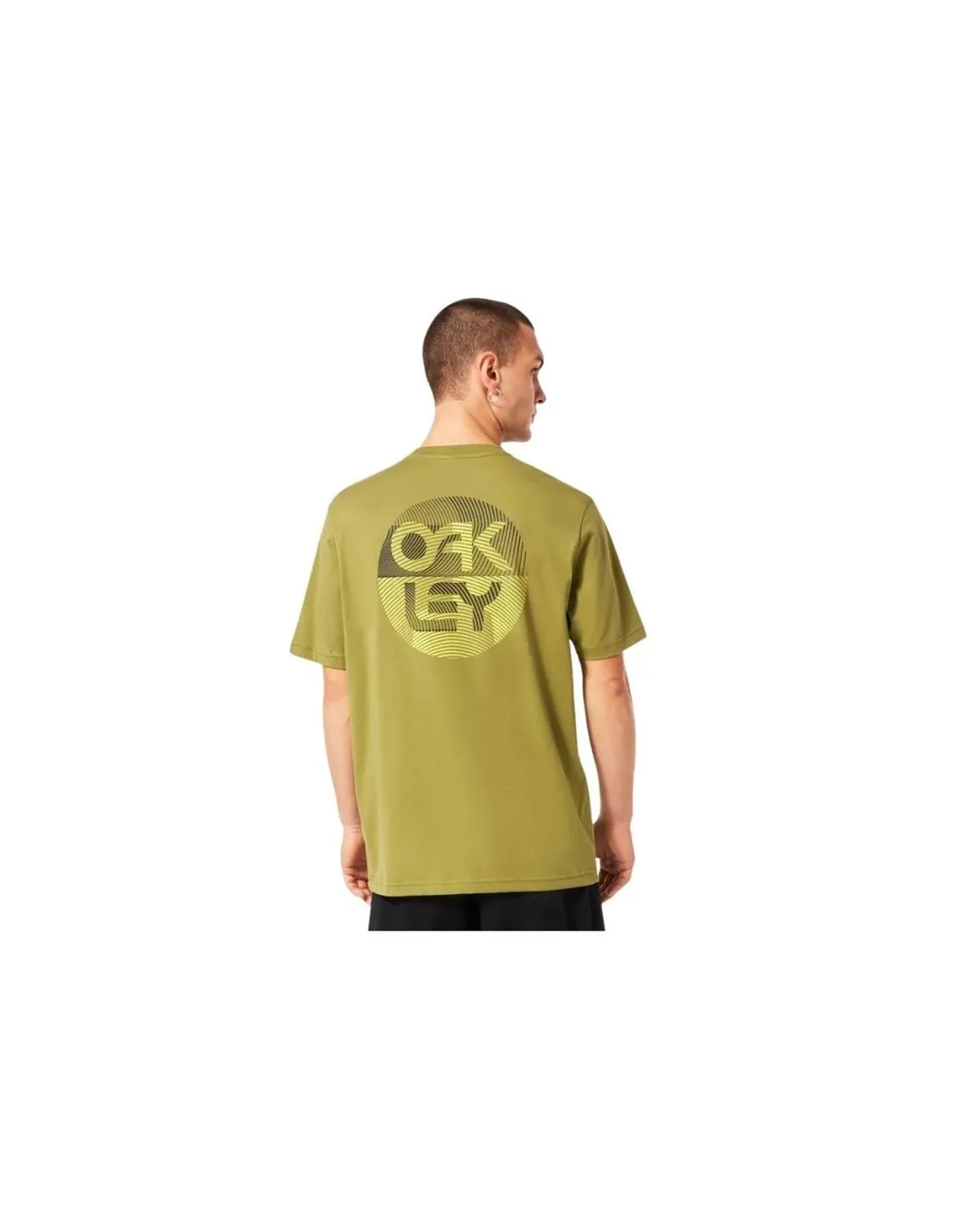 Camiseta Oakley Fingerprint B1B Verde Hombre