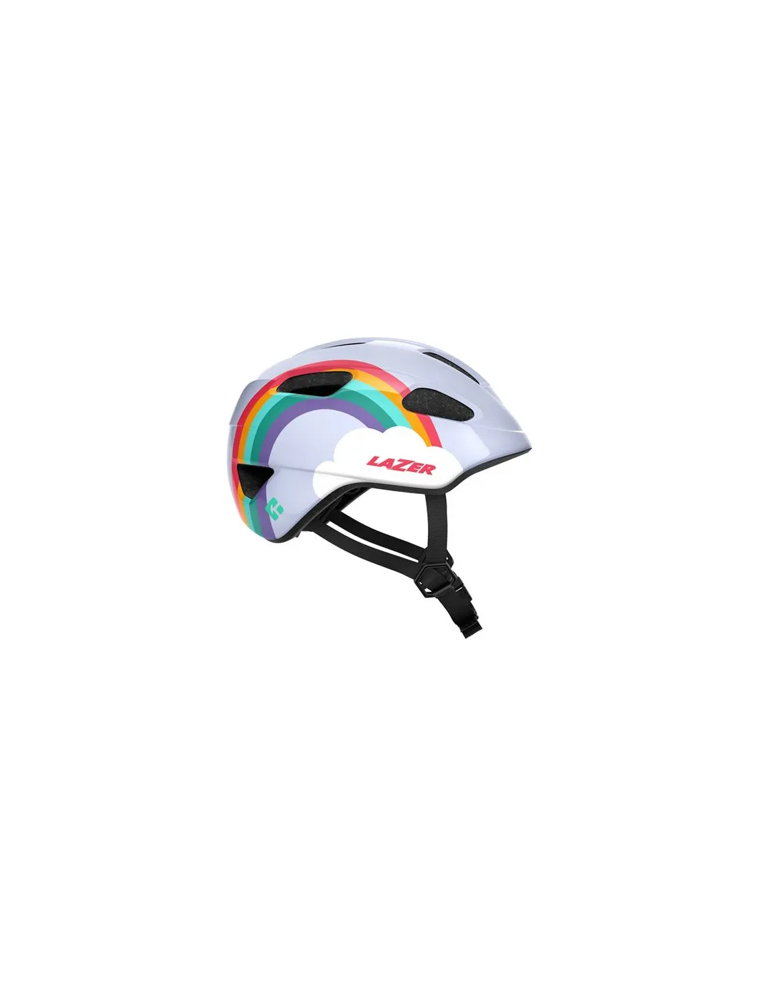 Casco de Ciclismo Lazer Pnut KinetiCore Rainbow Infantil