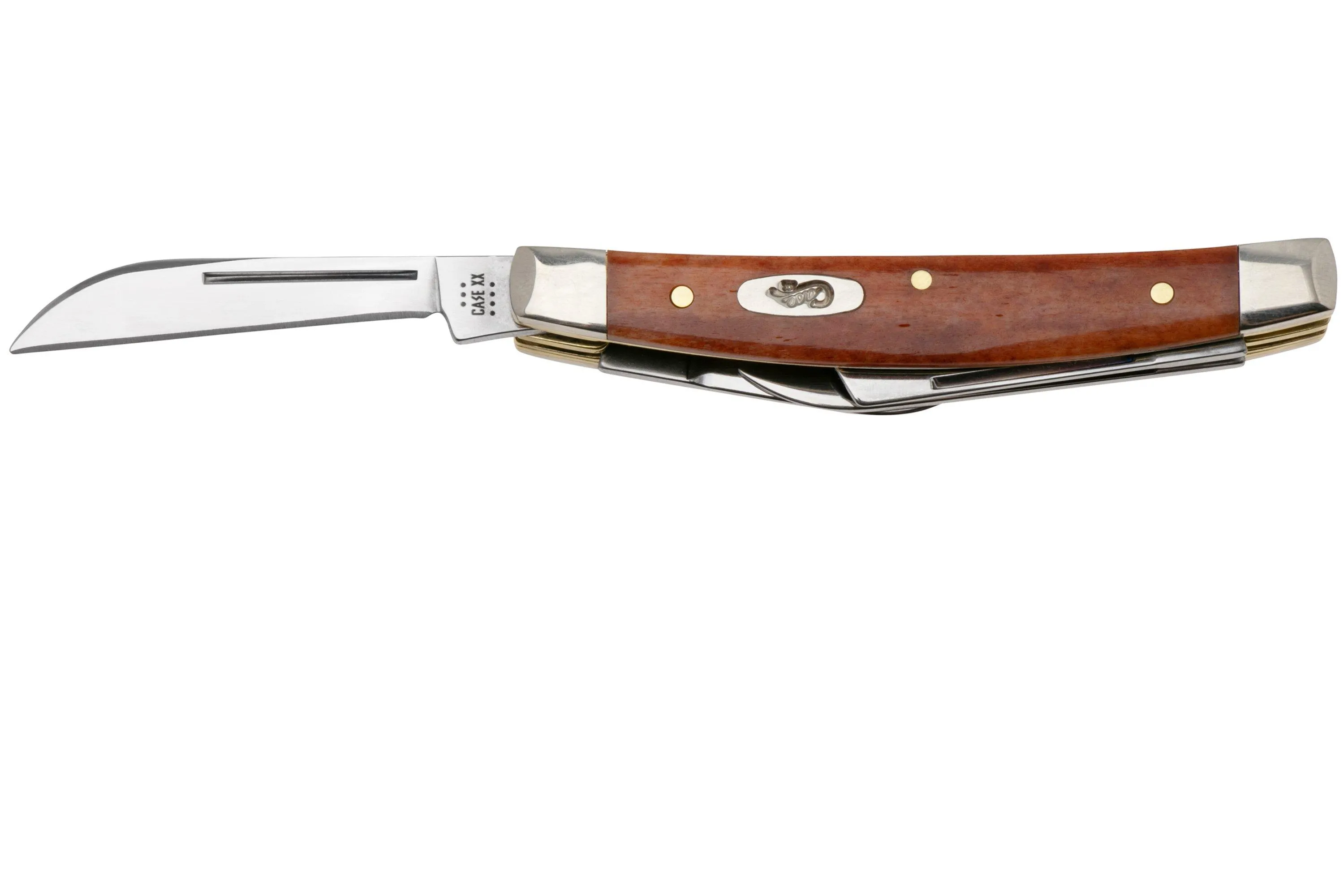 Case Small Congress 28911 Smooth Chestnut Bone 6468 SS navaja