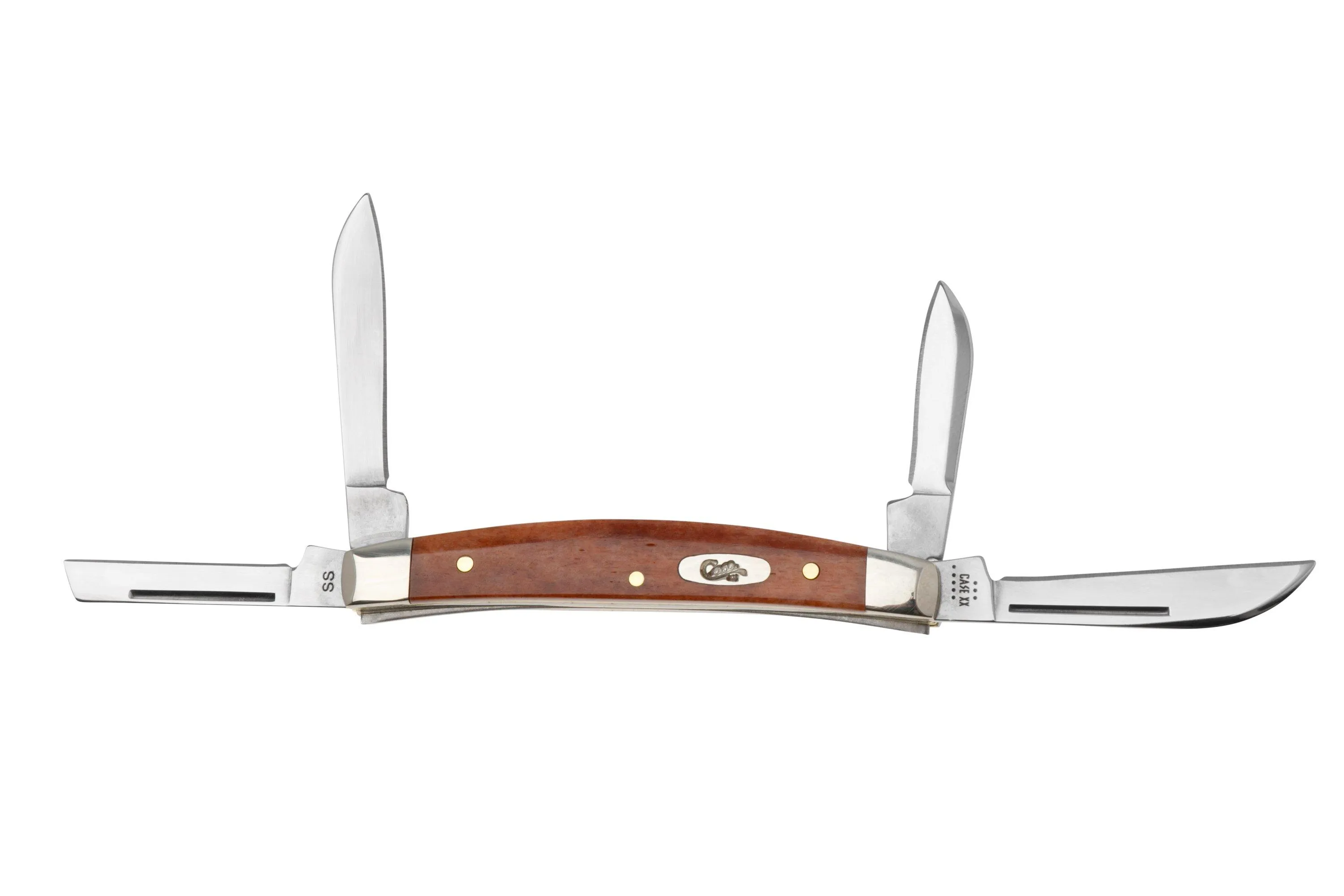 Case Small Congress 28911 Smooth Chestnut Bone 6468 SS navaja