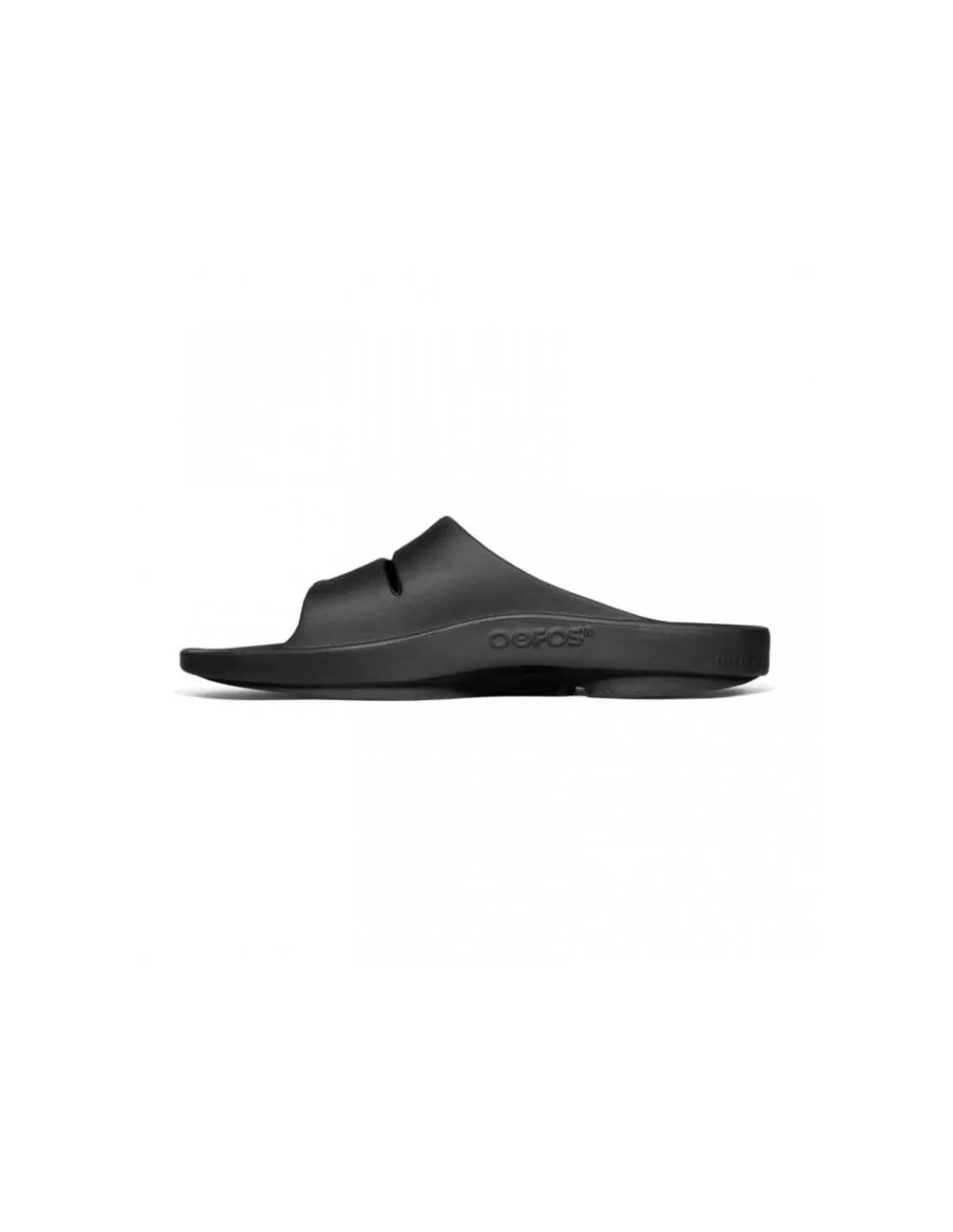 Chanclas De Recuperación Oofos Ooahh Sport Unisex Negro/Blanco
