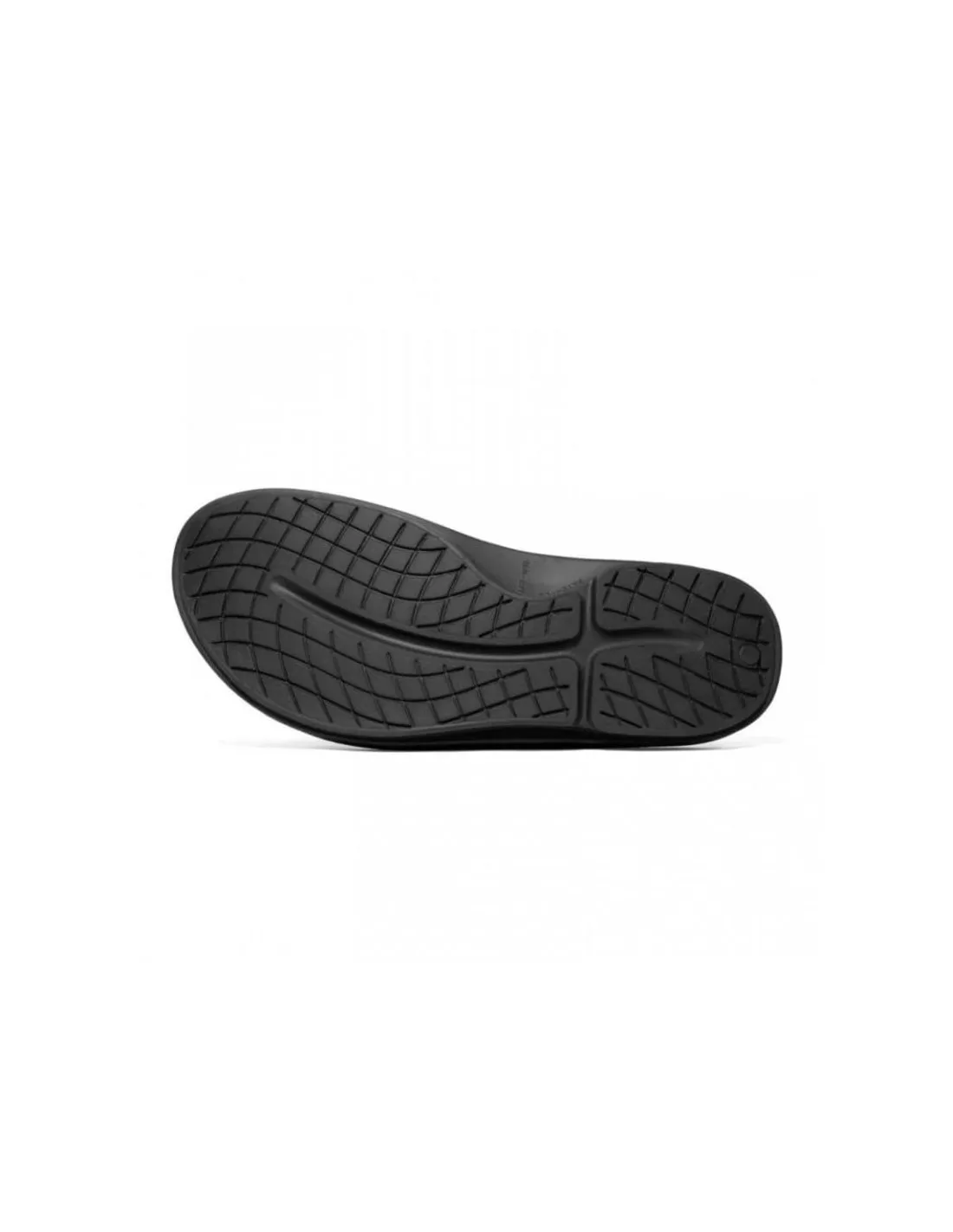 Chanclas De Recuperación Oofos Ooahh Sport Unisex Negro/Blanco