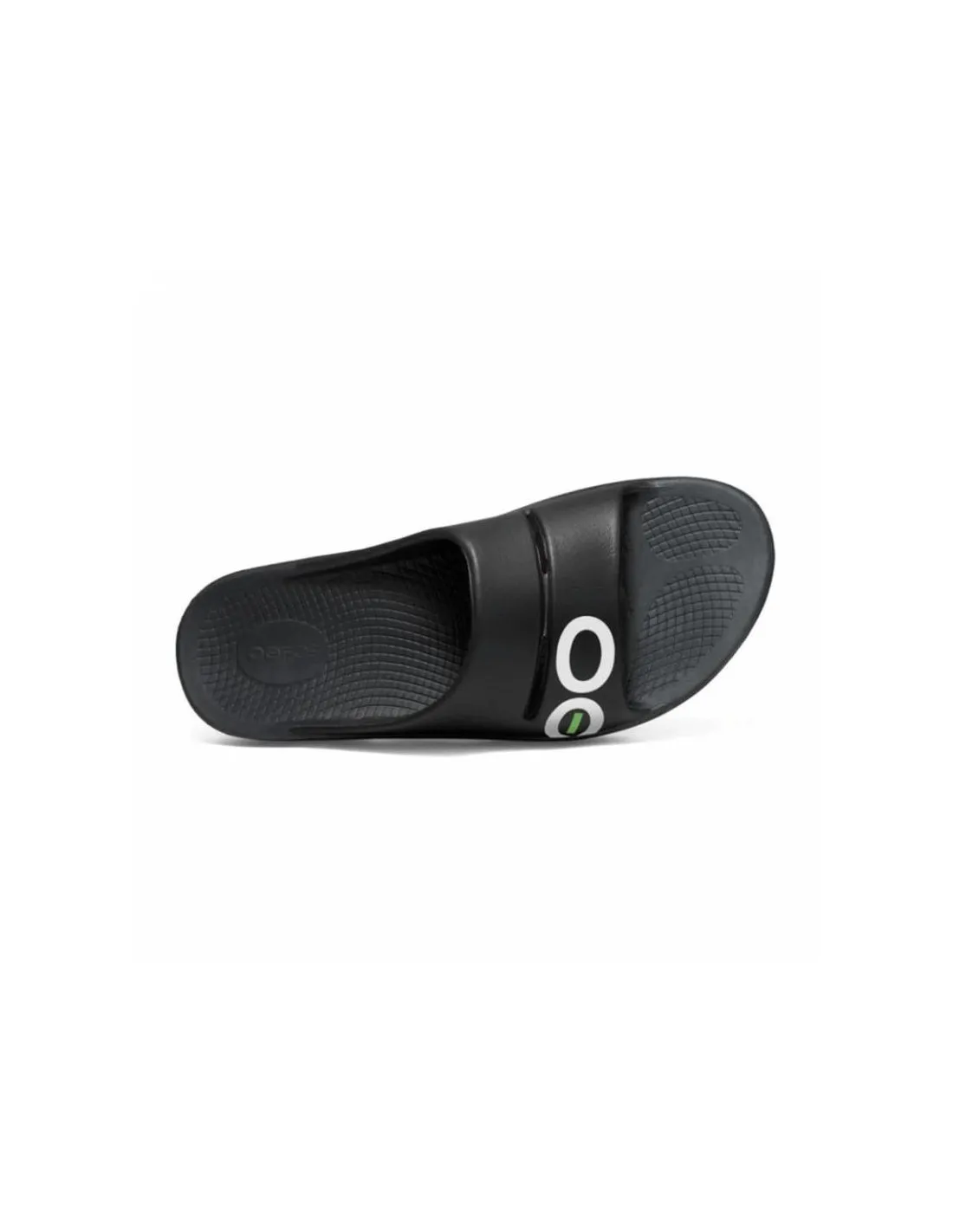 Chanclas De Recuperación Oofos Ooahh Sport Unisex Negro/Blanco