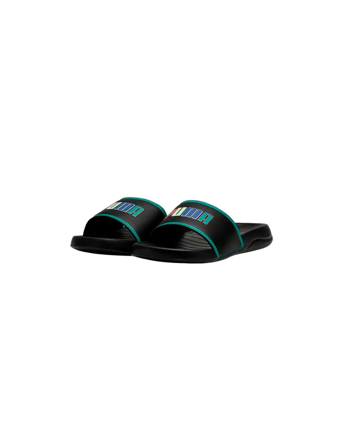 Chanclas Puma Popcat 20 Ready Infantil Negro