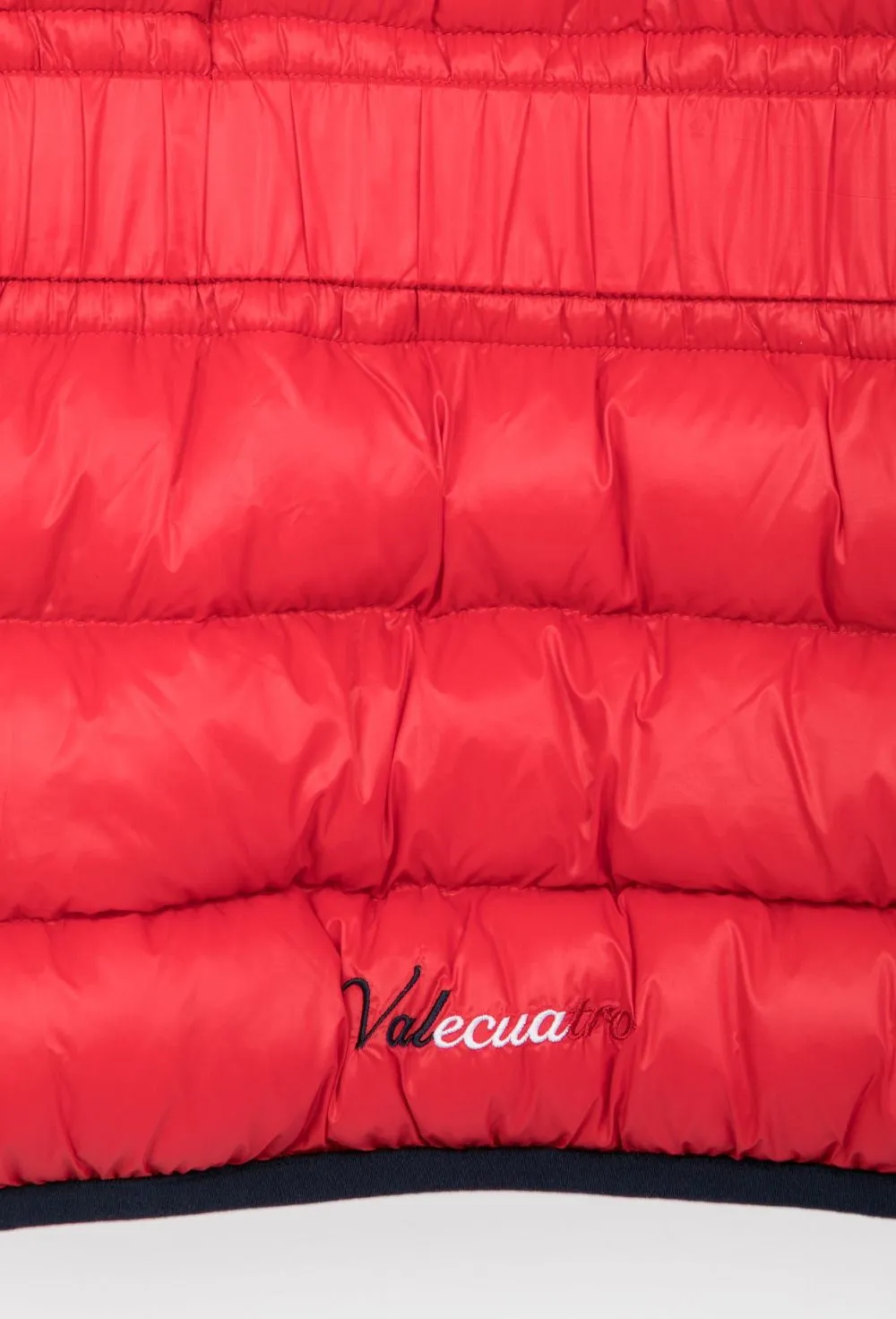 Chaqueta acolchada clásica color rojo