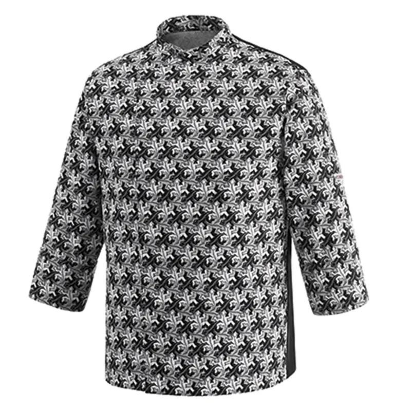 CHAQUETA CHEF  REPTILES GEKO CON CORCHETES  EGOCHEF