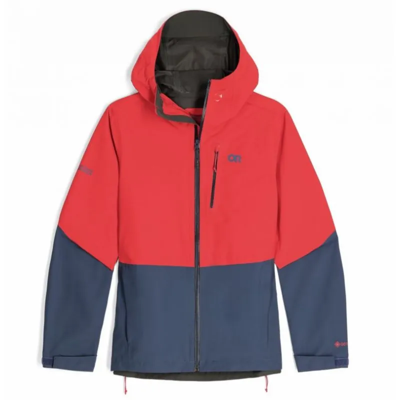Chaqueta Outdoor Research Aspire II (Ruibarbo/Amarillo) mujer