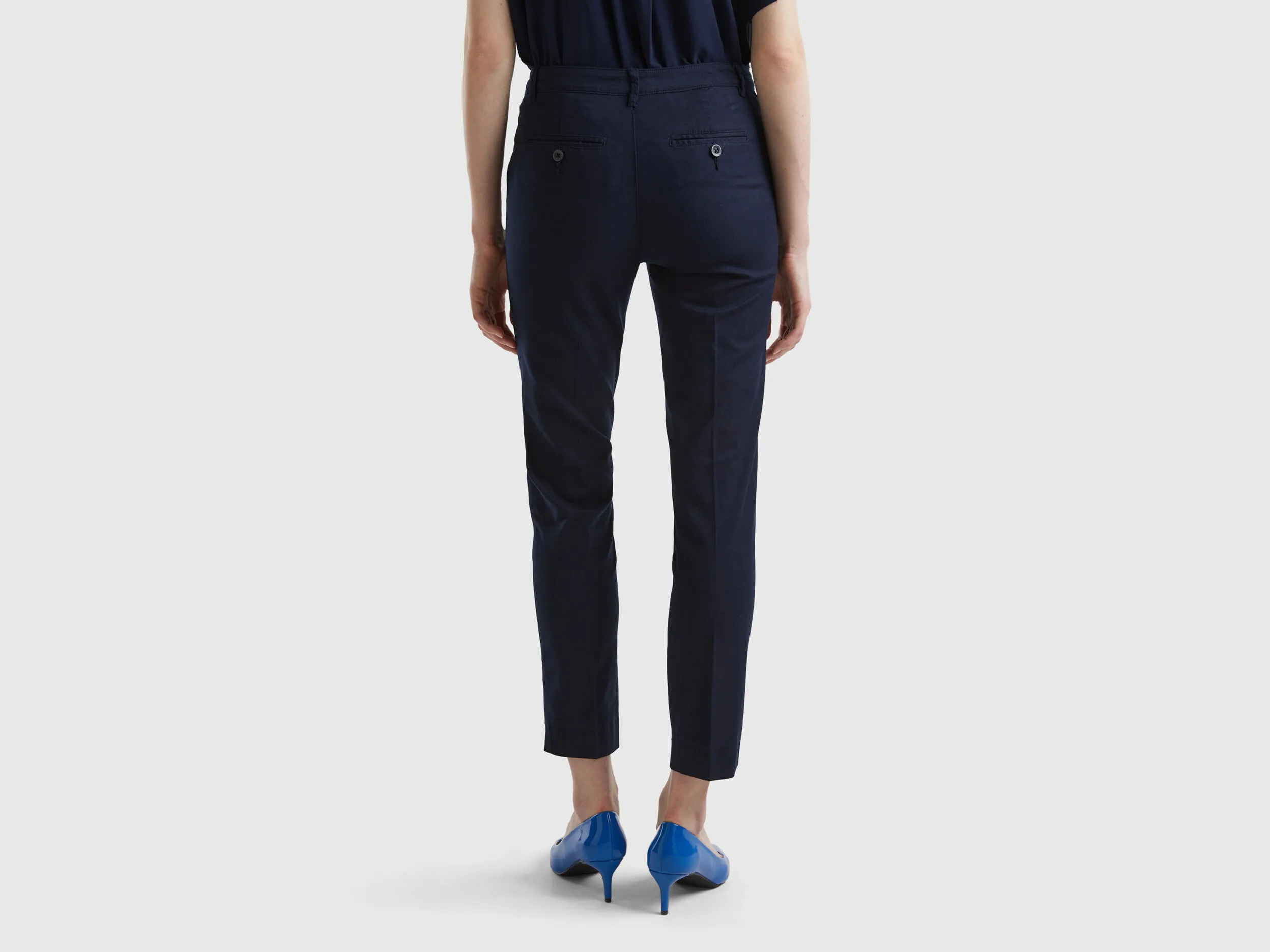 Chinos de algodón elástico