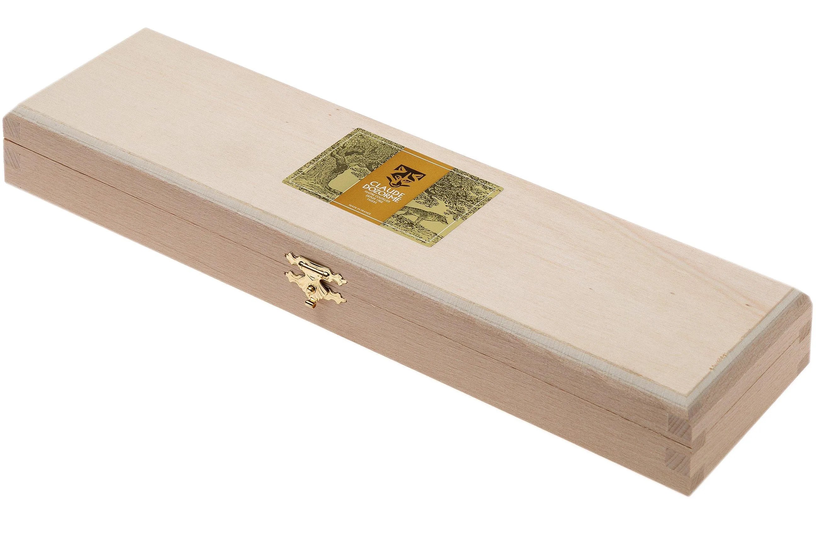Claude Dozorme set de cuchillos para quesos curados, madera de olivo