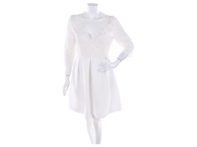 Claudie Pierlot Vestidos Blanco 