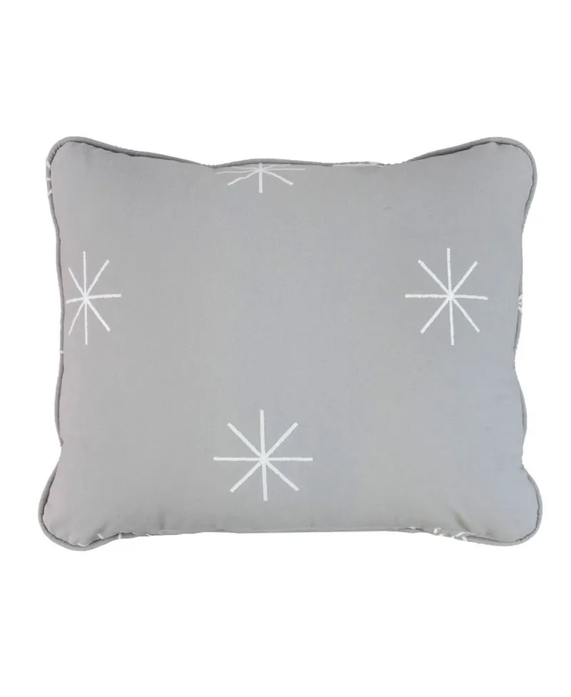 Cojin Infantil Patchwork Estrellas Gris RO INFANTIL