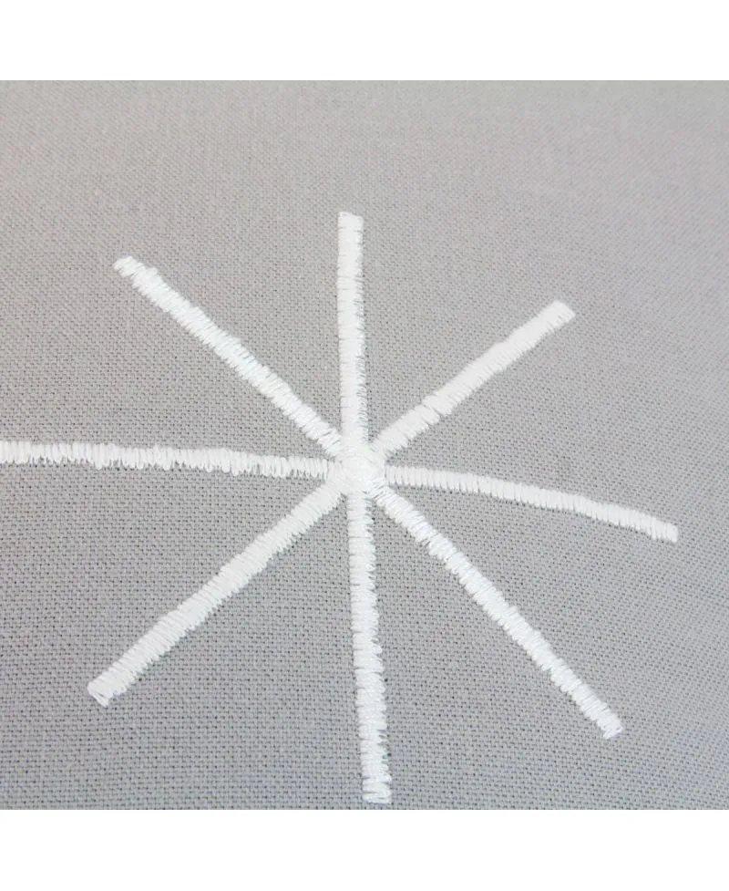 Cojin Infantil Patchwork Estrellas Gris RO INFANTIL