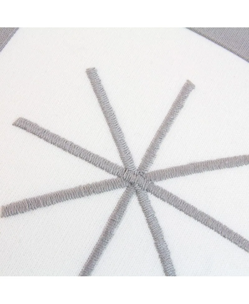 Cojin Infantil Patchwork Estrellas Gris RO INFANTIL