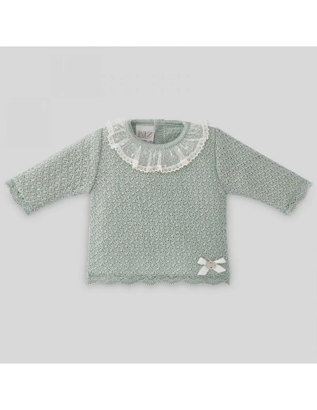 Conjunto jubon y polaina para bebé Eira de Paz Rodríguez
