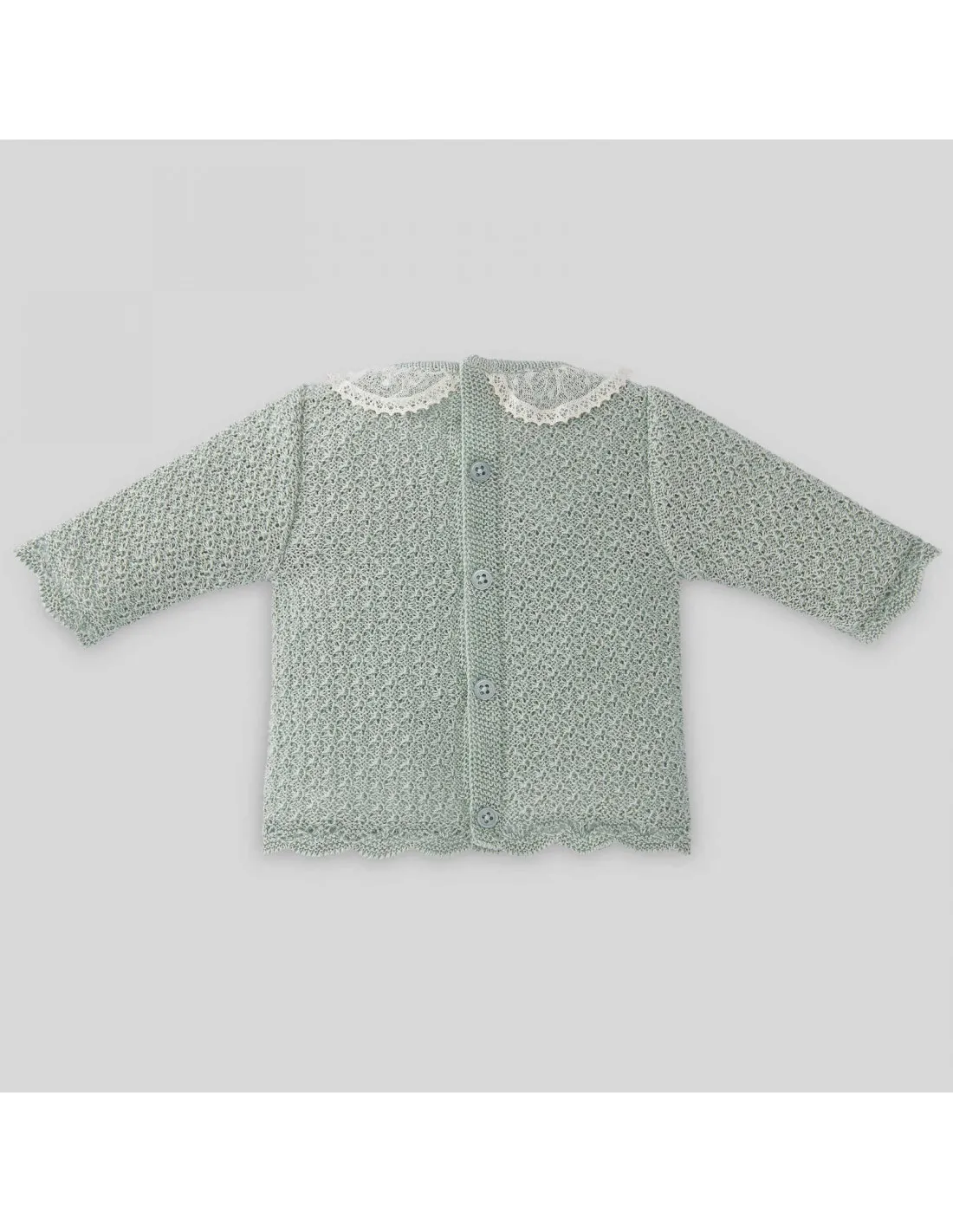 Conjunto jubon y polaina para bebé Eira de Paz Rodríguez
