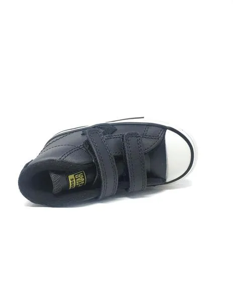 converse alta napa negra velcro