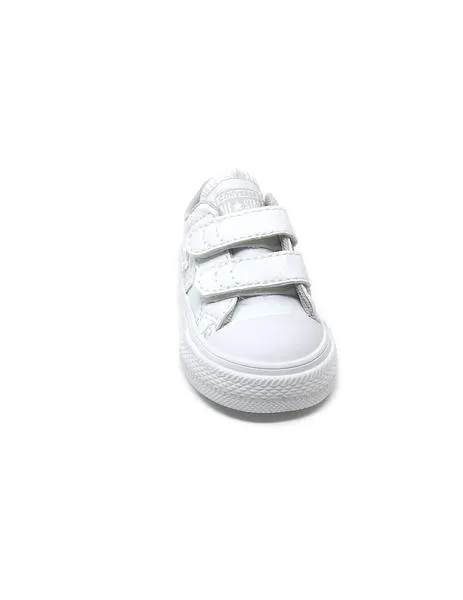 converse velcro napa blanco