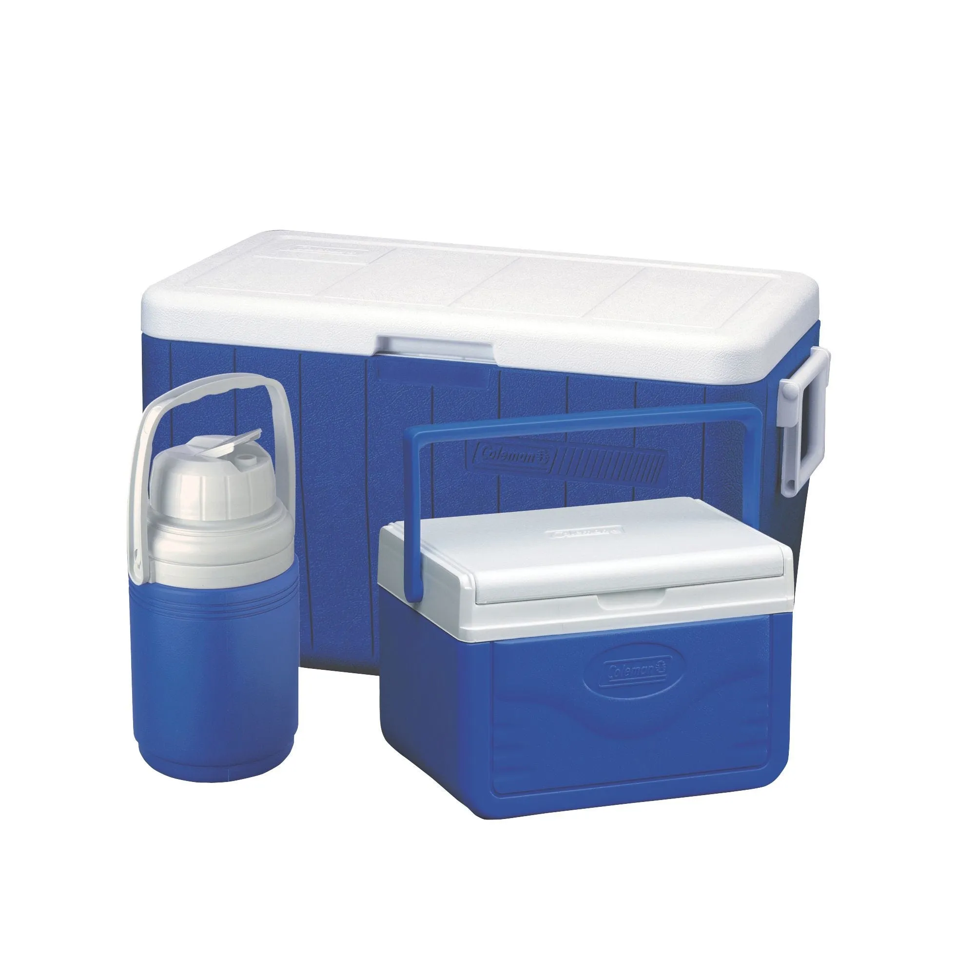 Cooler Outdoor Coleman Combo de 3 Piezas Azul
