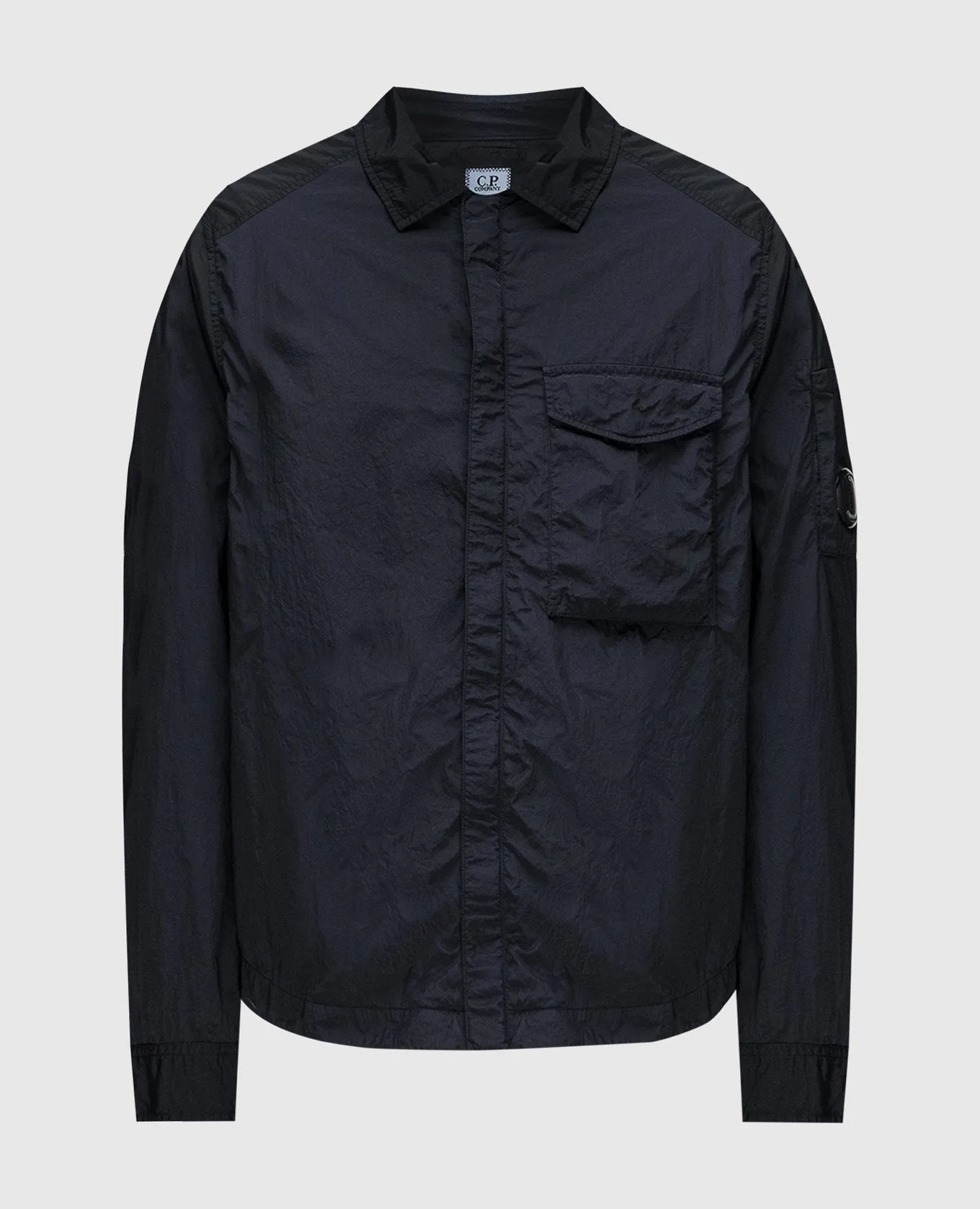 C.P. COMPANY BLUE CHROMER WINDBREAKER
