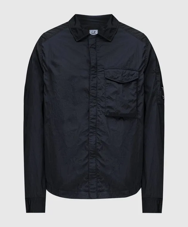 C.P. COMPANY BLUE CHROMER WINDBREAKER
