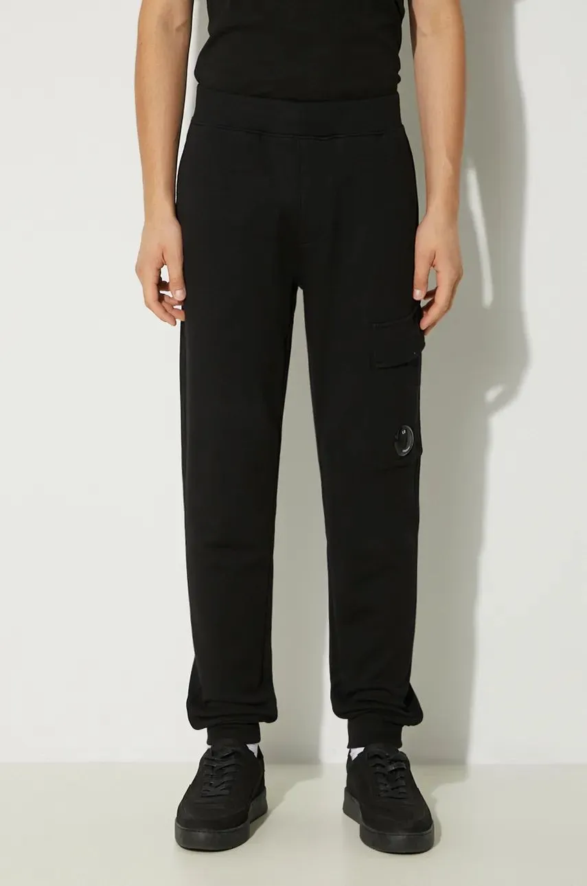C.P. Company Diagonal Raised Fleece Cargo Sweatpants