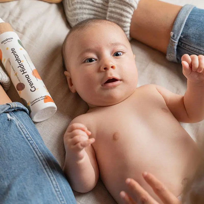 Crema hidratante infantil 100% natural