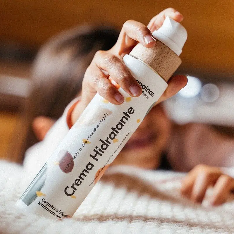 Crema hidratante infantil 100% natural